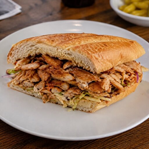 Yarım Somun Tavuk Döner